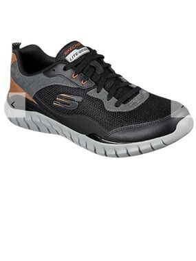Skechers Men's Overhaul Betley Casual Walking Sneakers.Brown Air Cooled Size 9